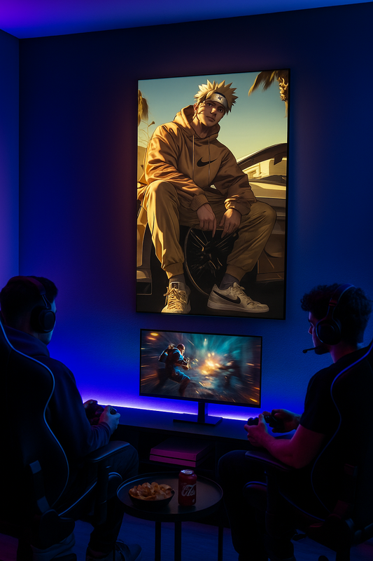 Urban Ninja Vibes – Street Style Art Print