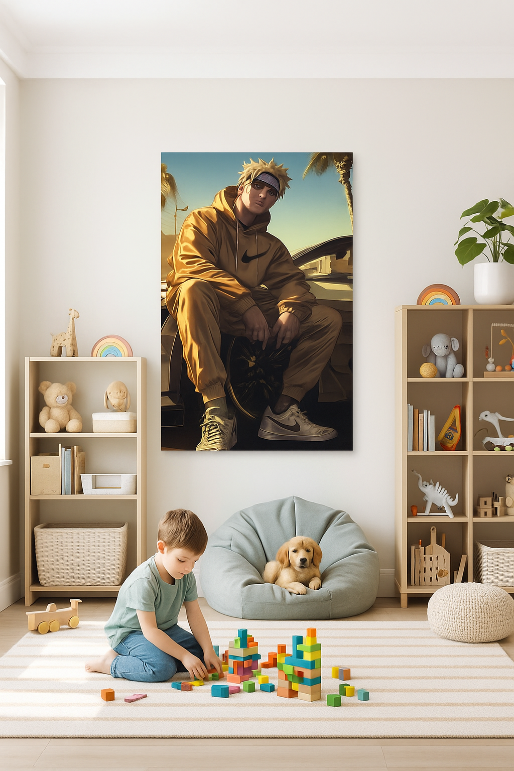 Urban Ninja Vibes – Street Style Art Print