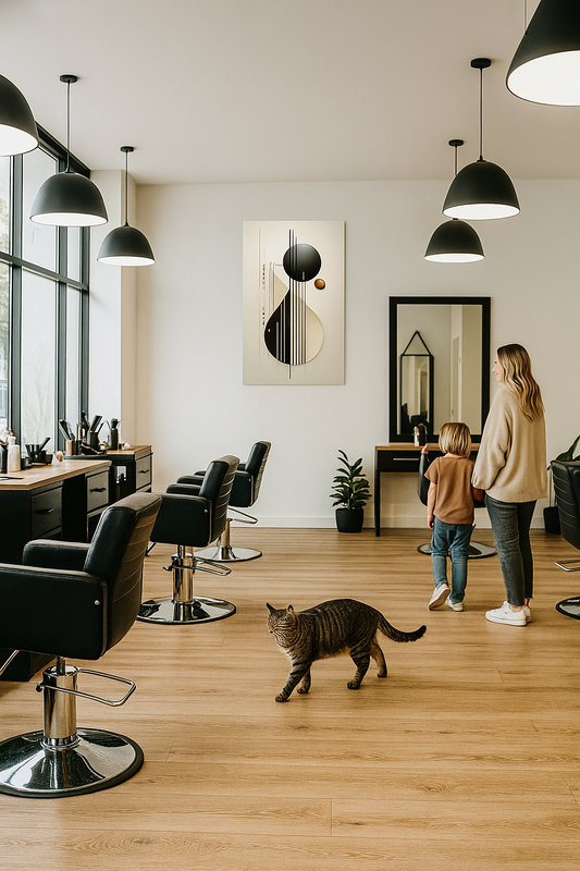 Minimalist Elegance: Geometric Abstract Art Print | Modern Simplicity