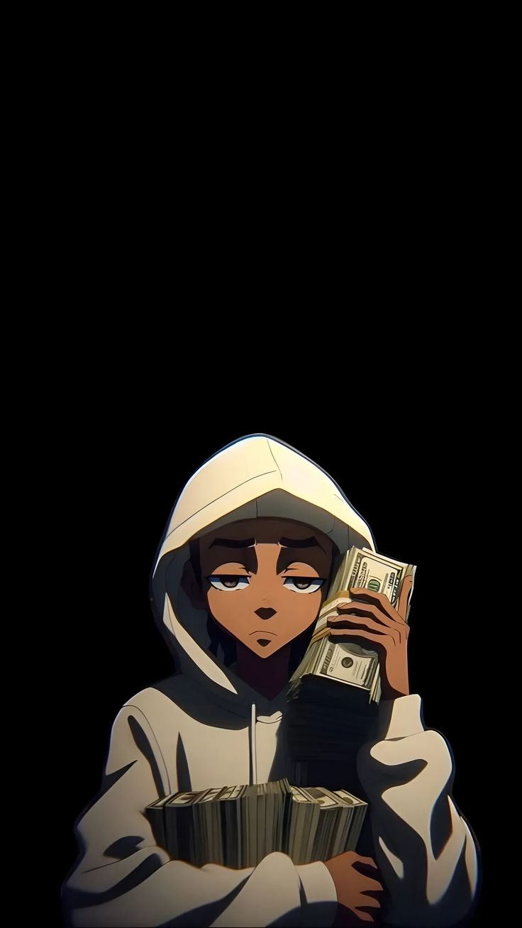 Money Moves – Streetwear Anime Art Print