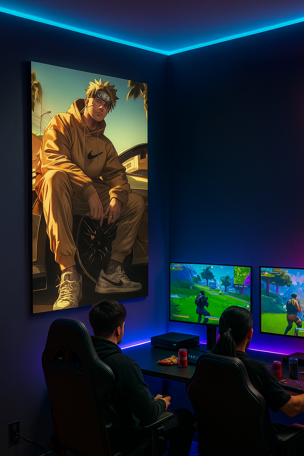 Urban Ninja Vibes – Street Style Art Print