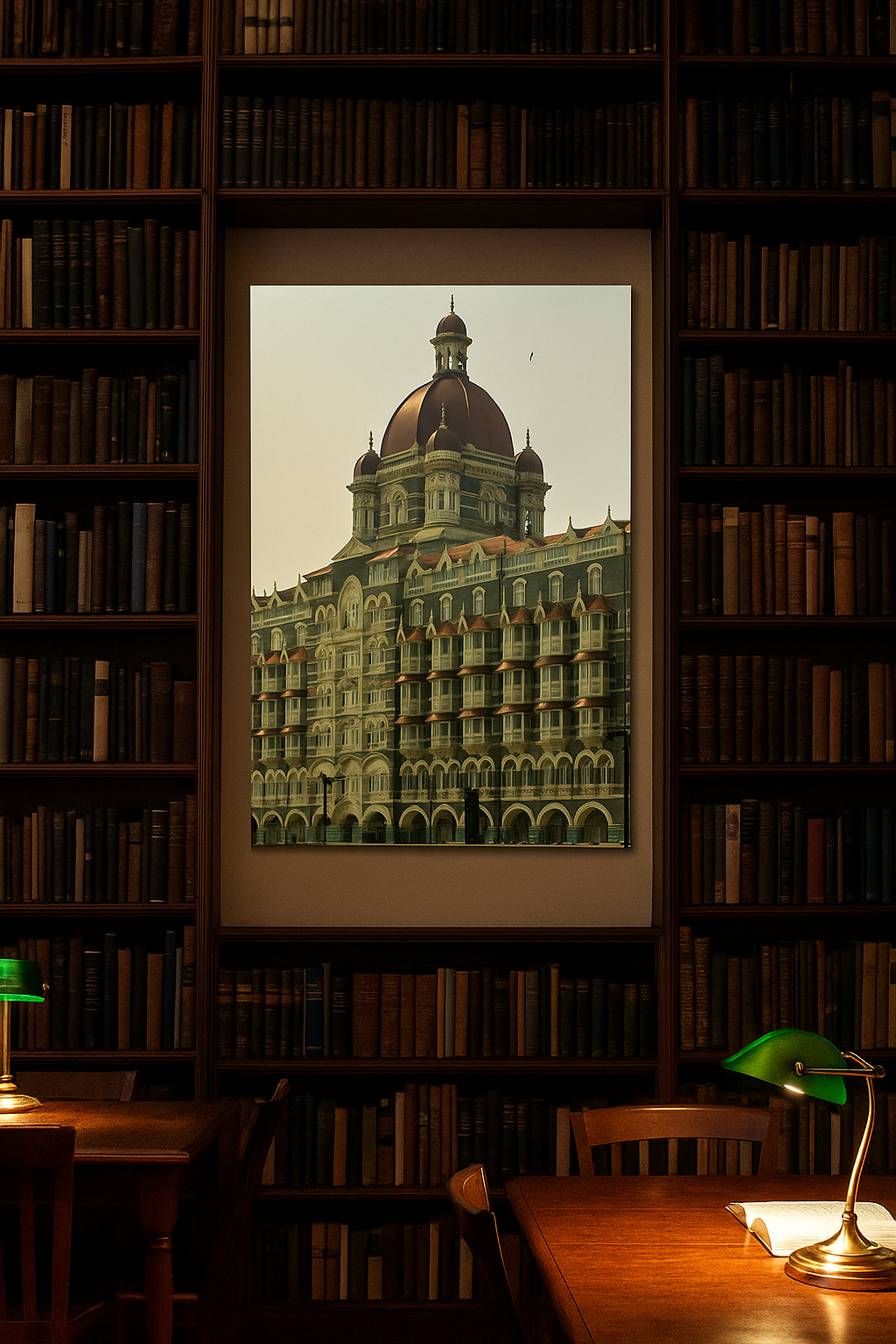 A view of Taj Mahal Palace Hotel