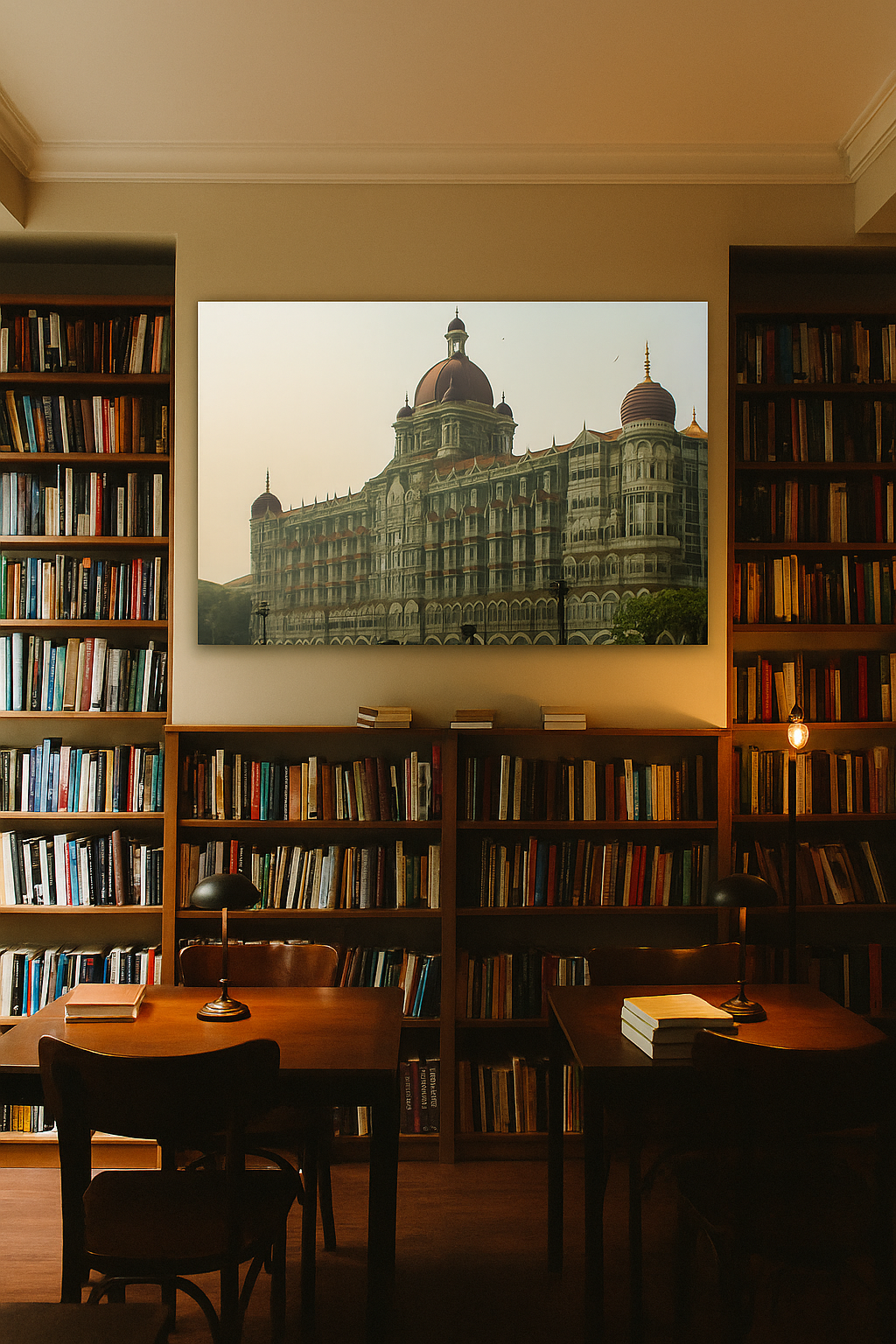 A view of Taj Mahal Palace Hotel