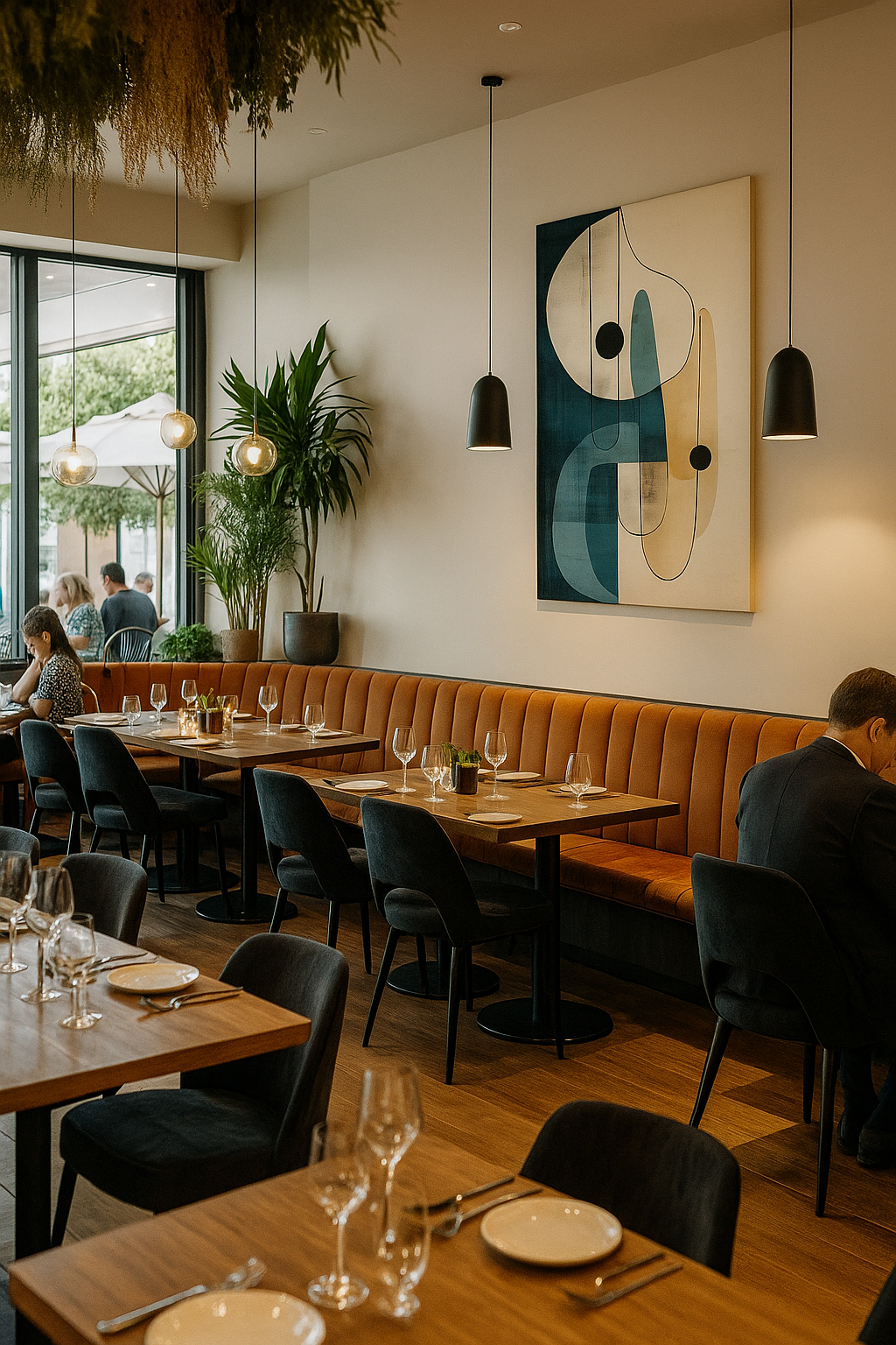 Abstract Harmony: Modern Geometric Art Print | Minimalist Wall Decor