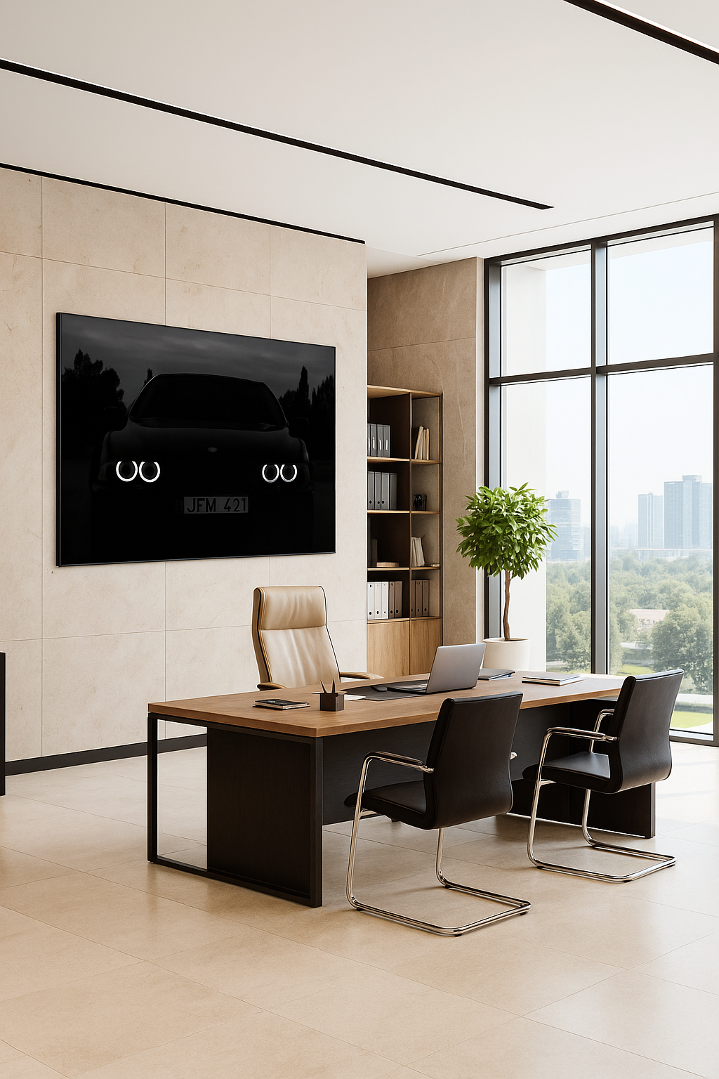 Dark Dominance" - BMW M4 Poster/Canvas Print