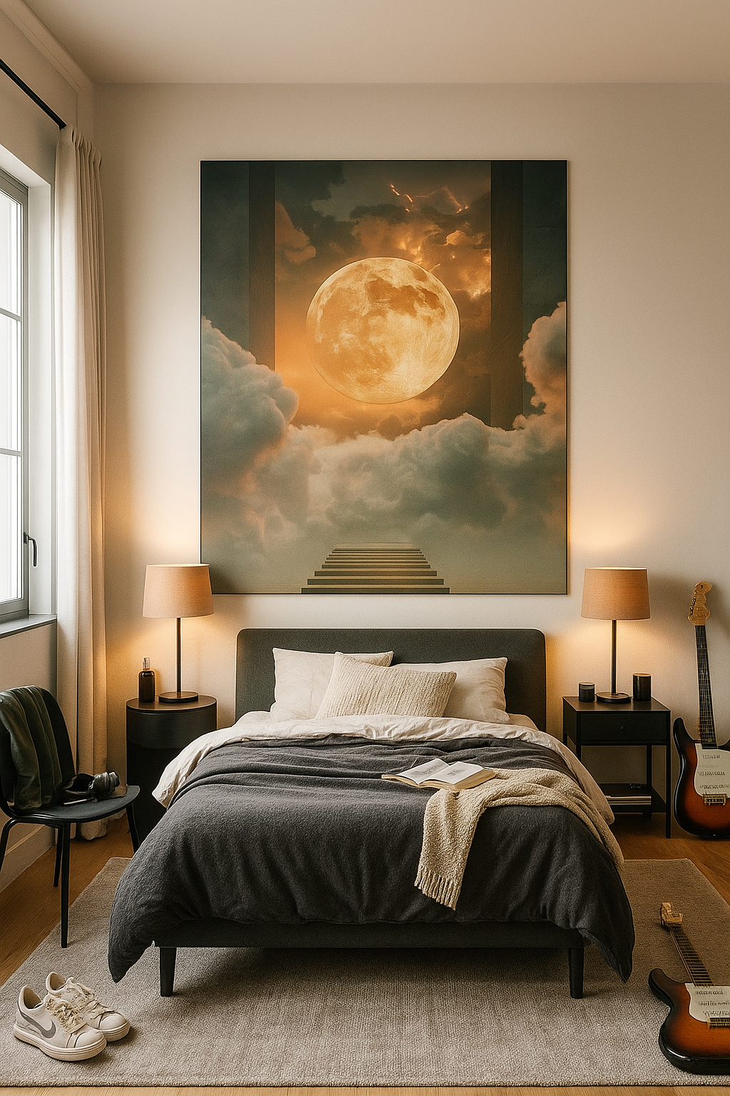 Personalized Leather Toiletry Bag | Custom Text in Rose Gold or White