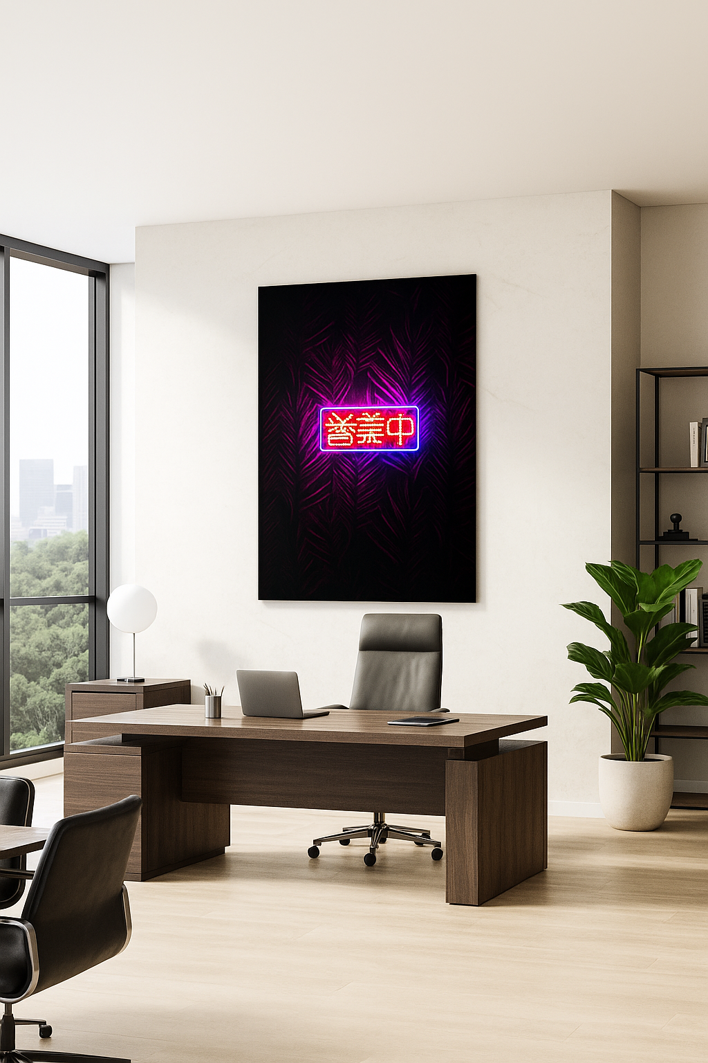 Neon Sign "営業中" | Open for Business LED Light Decor
