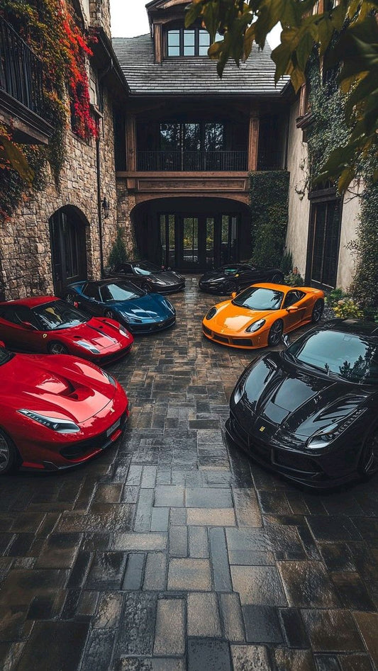 "The Car Collection" - Luxury Vehicle Print