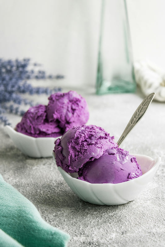 Purple  Ice cream