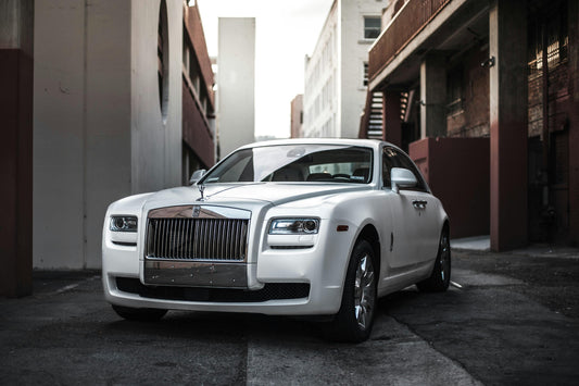Elegance in Motion: Rolls-Royce Art Print | Luxury on the Streets