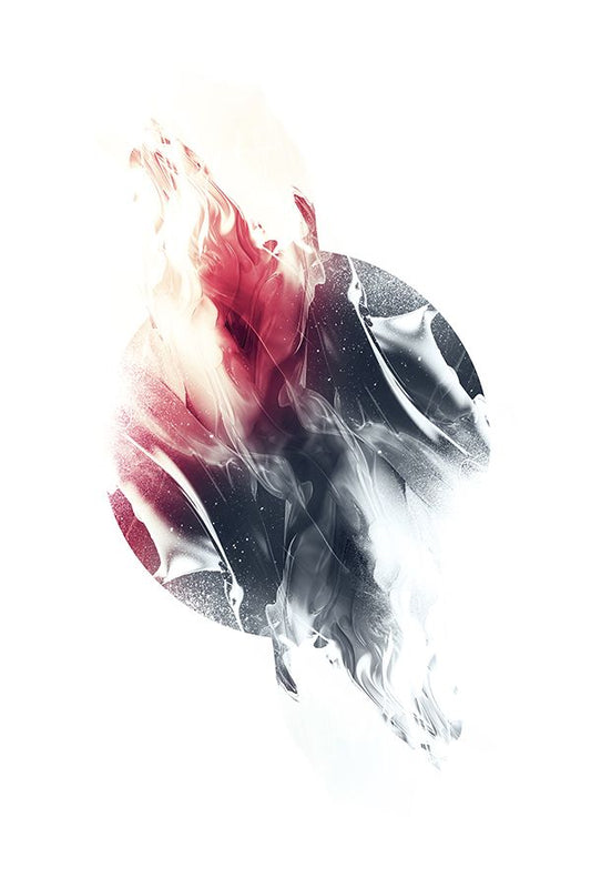 Abstract Elegance: Dynamic Flow Art Print | Minimalist Wall Decor