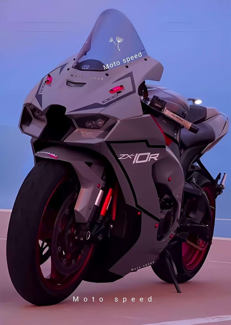 Moto Speed: High-Performance Motorcycle Art Print | Racing Elegance